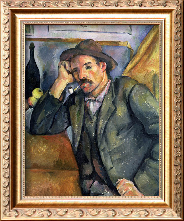 The Smoker, 1895 By Paul Cezanne